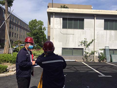 自建房地基下沉檢測圖片